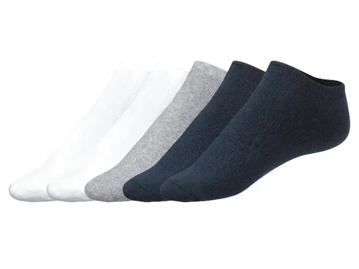 Bild 4 von LIVERGY® Herren Thermo-Sneakersocken, 5 Paar, mit hohem Baumwollanteil
