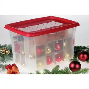 KEEEPER Aufbewahrungsbox »Christmas-Box«, BxH: 35 x 27 cm, Kunststoff