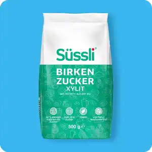 SÜSSLI®  Birkenzucker oder Erythrit