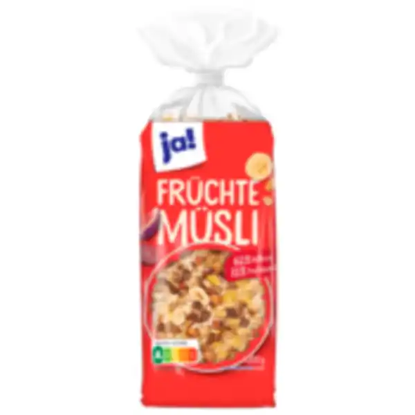 Bild 1 von ja! Früchte-Müsli