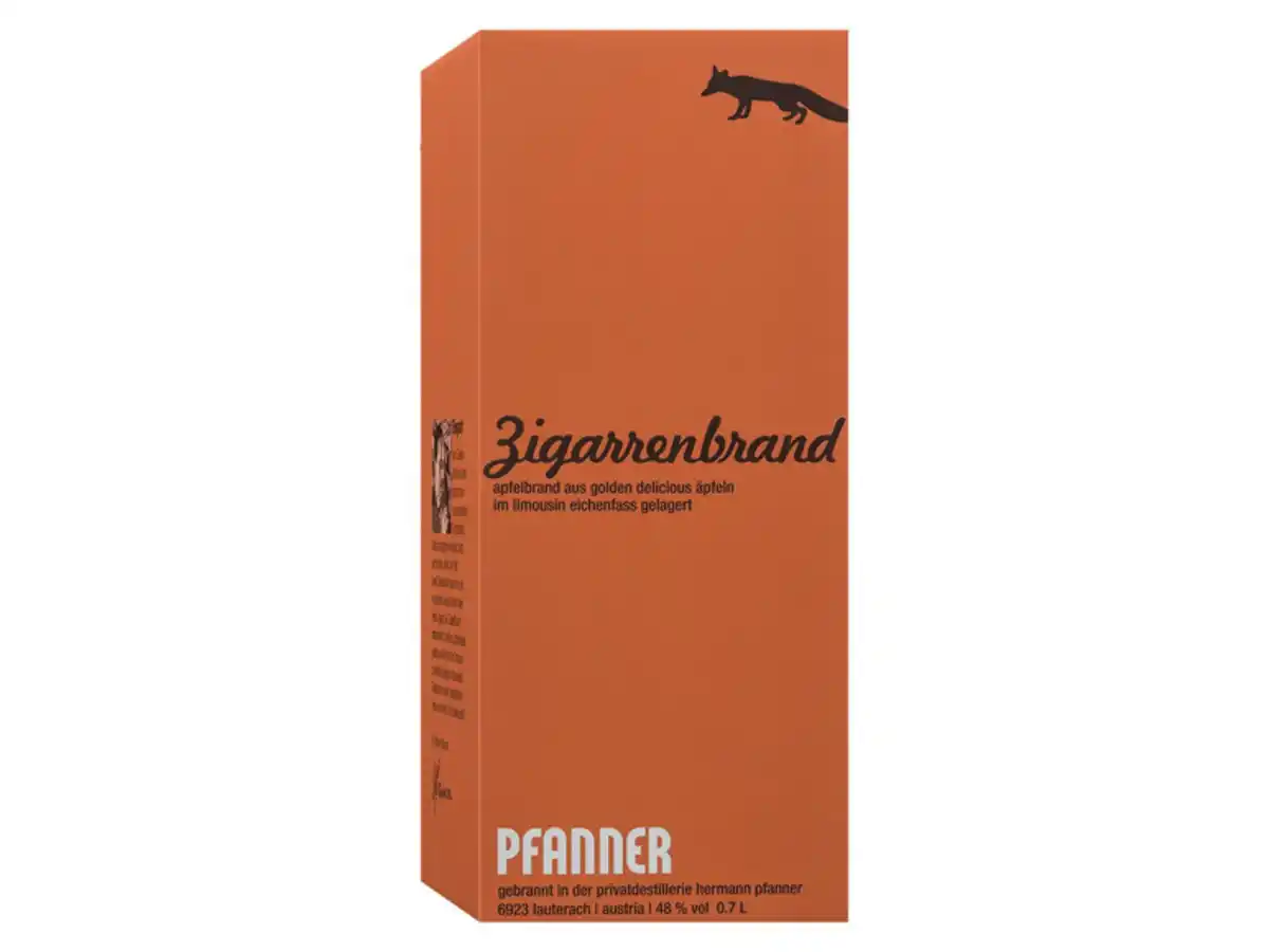 Bild 3 von Pfanner Zigarrenbrand mit Geschenkbox 48% Vol