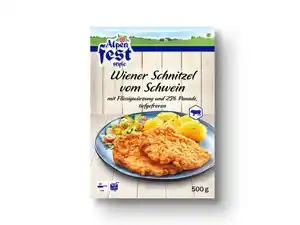 Alpenfest Wiener Schnitzel vom Schwein