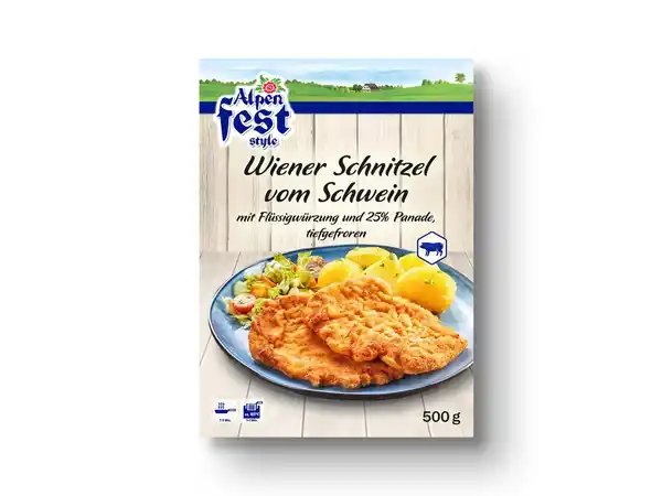 Bild 1 von Alpenfest Wiener Schnitzel vom Schwein