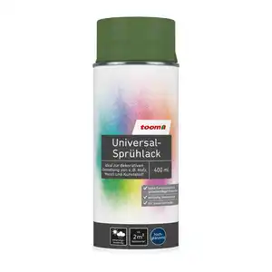 toom Universal-Sprühlack tannengrün glänzend 400 ml