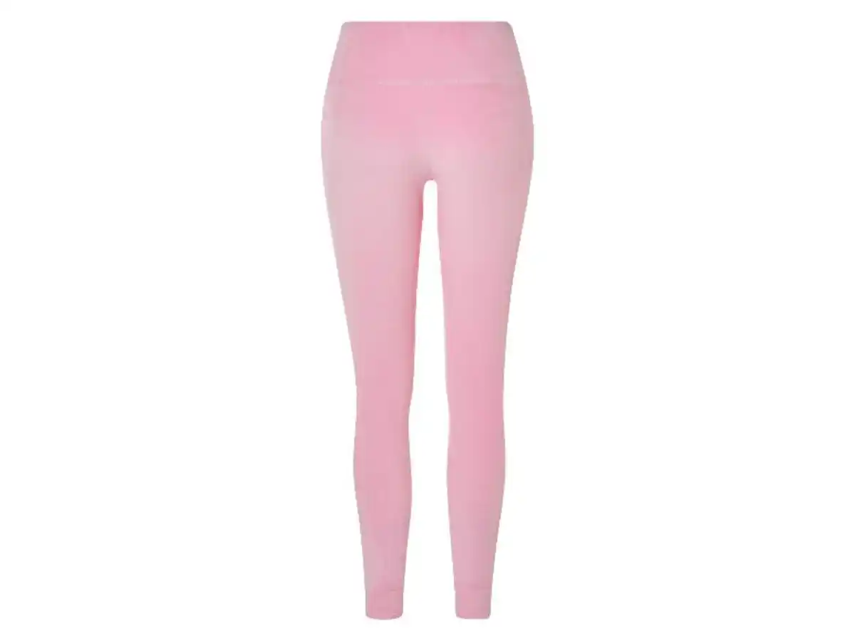 Bild 3 von esmara® Damen Velour-Leggings, mit Bündchen