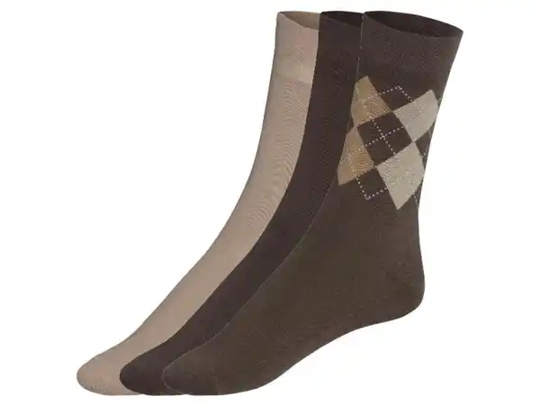 Bild 2 von LIVERGY® Herren Socken, 3 Paar, mit Bio-Baumwolle