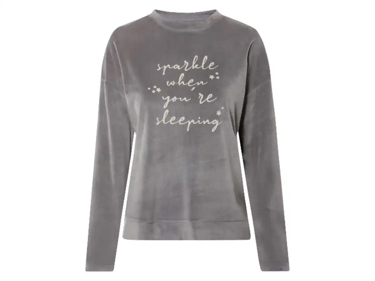 Bild 3 von esmara® Damen Nicki-Pyjama mit Rundhalsausschnitt