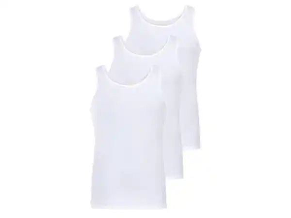 Bild 4 von LIVERGY® Herren Achselhemden, 3 Stück, in Feinripp-Qualität