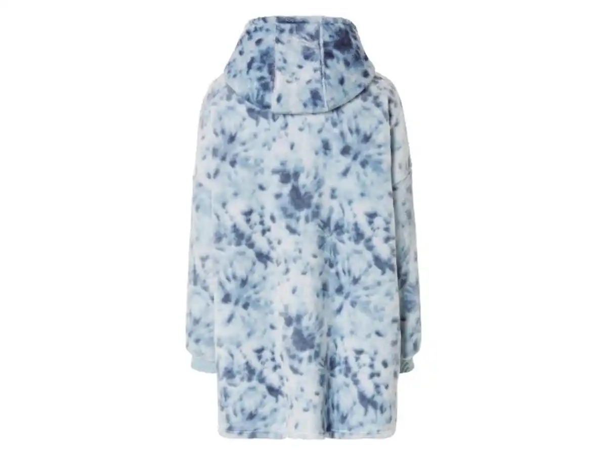 Bild 4 von Unisex Oversize-Plüschhoodie, mit Teddyfleece