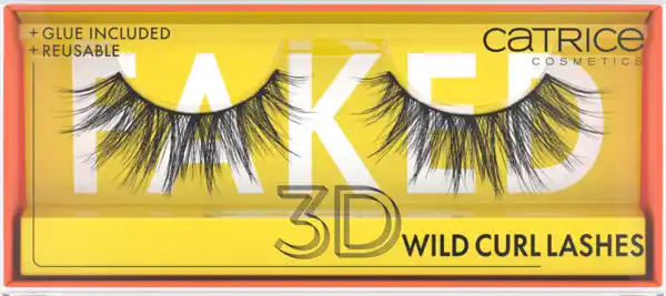 Bild 1 von Catrice Künstliche Wimpern Faked 3D Wild Curl Lashes (1 Paar)