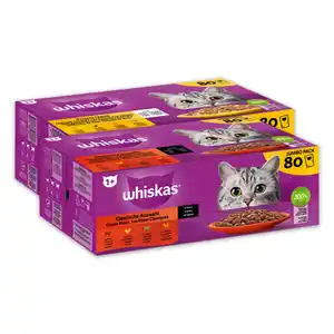 Whiskas Katzennassnahrung Jumbo Pack