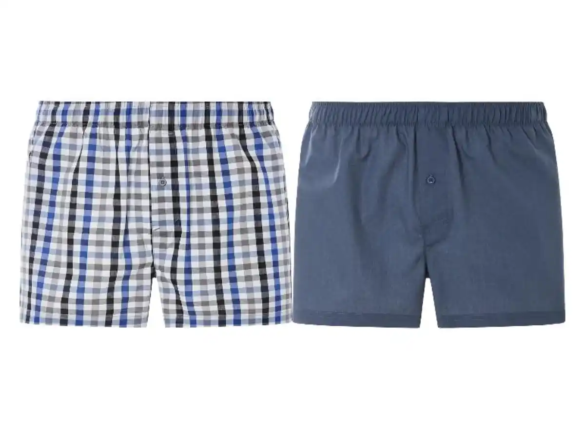 Bild 2 von LIVERGY® Herren Webboxer 2 Stück