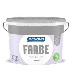 RENOVO Wand- und Deckenfarbe matt »FARBE«, lavendel