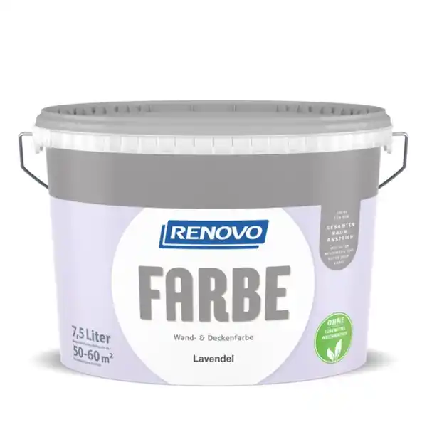 Bild 1 von RENOVO Wand- und Deckenfarbe matt »FARBE«, lavendel