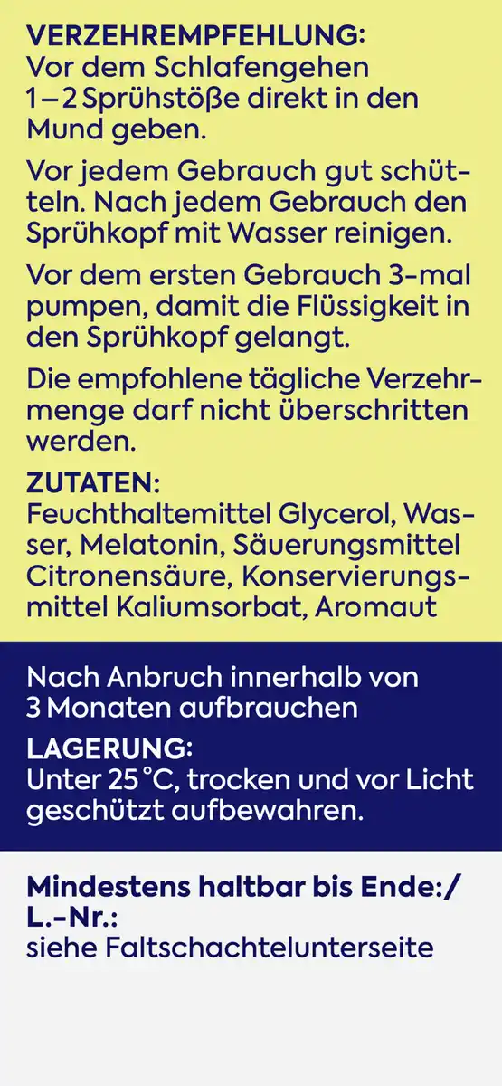 Bild 2 von Zirkulin Schneller Einschlafen Spray, 20 ml