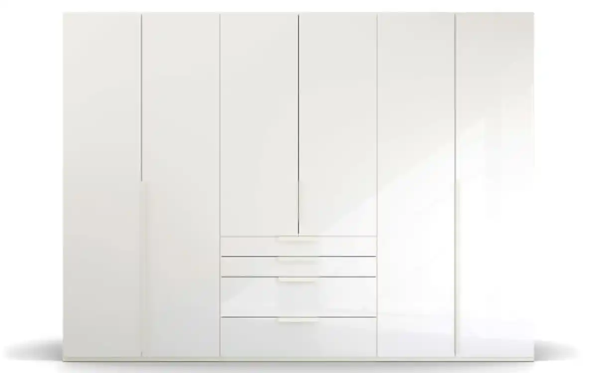 Bild 2 von Rauch - Drehtürenschrank Purisma, alpinweiß, 301 x 223 cm, inkl. 4 Schubkästen und Zusatzausstattung