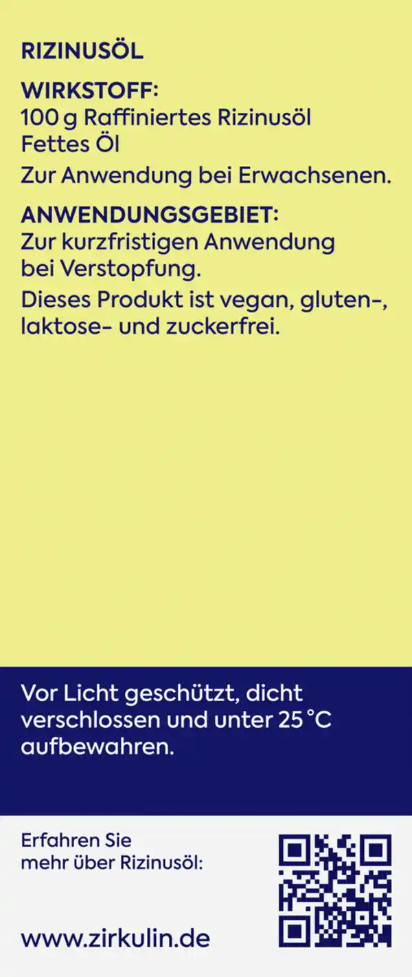 Bild 4 von Zirkulin Rizinusöl, 100 ml