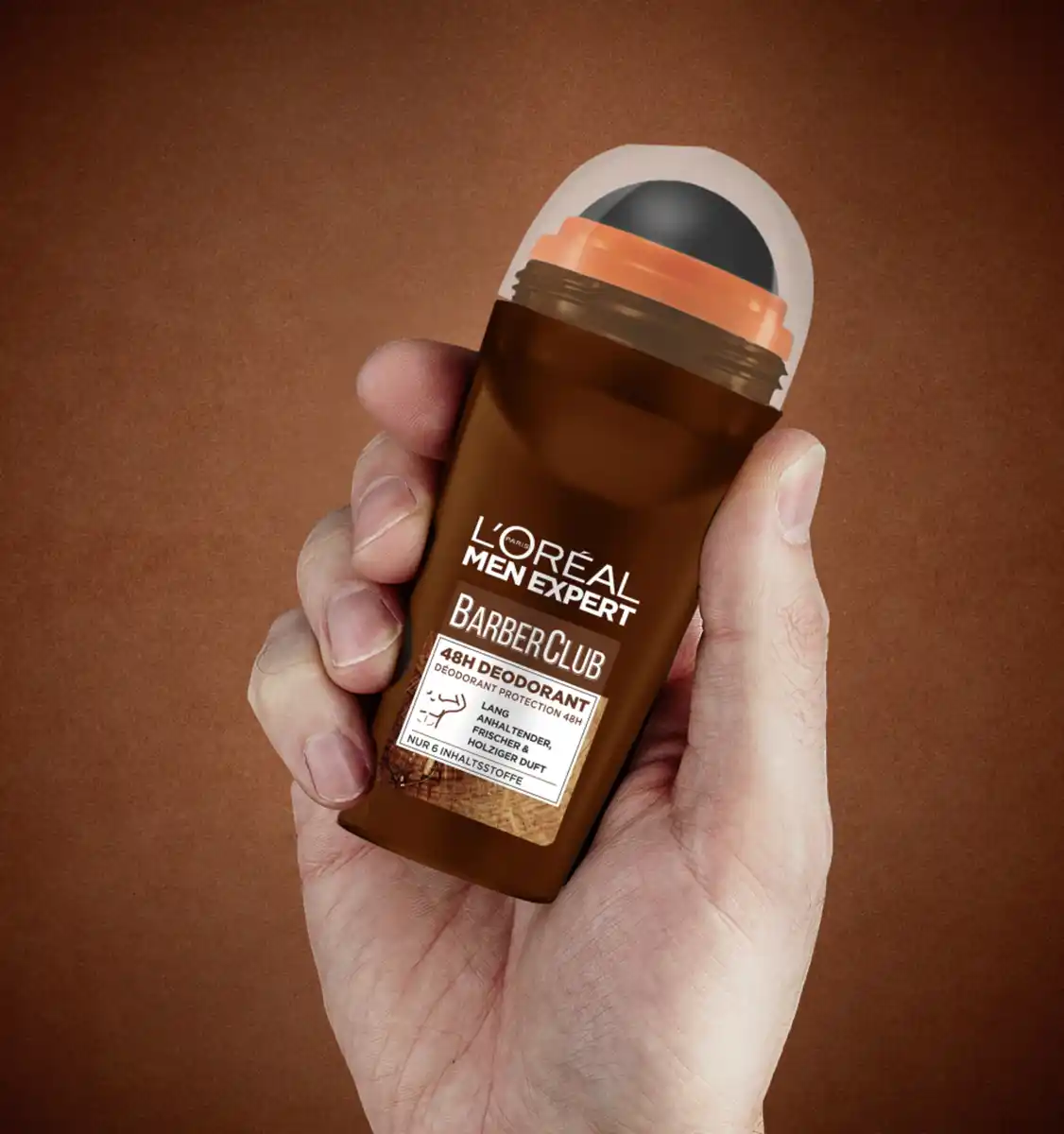 Bild 4 von L’Oréal Paris men expert Deo Roll-on Barber Club Antitranspirant mit holzigem Duft, 50 ml