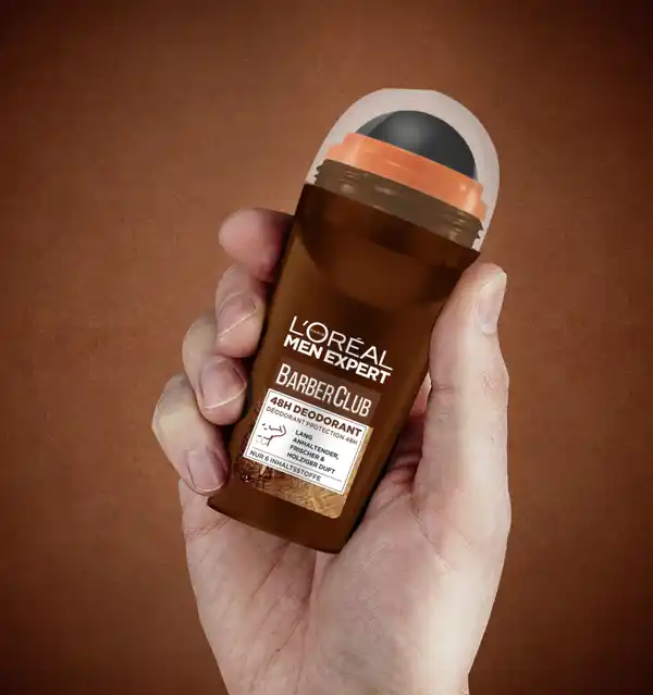 Bild 4 von L’Oréal Paris men expert Deo Roll-on Barber Club Antitranspirant mit holzigem Duft, 50 ml