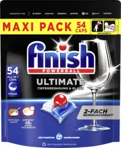 Finish Ultimate All in 1 Caps Regular Maxi Pack