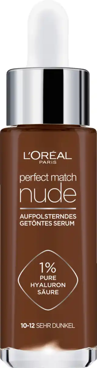 Bild 1 von L’Oréal Paris Perfect Match Aufpolsterndes Getöntes Serum 10-12 intensiv dunkel, 30 ml