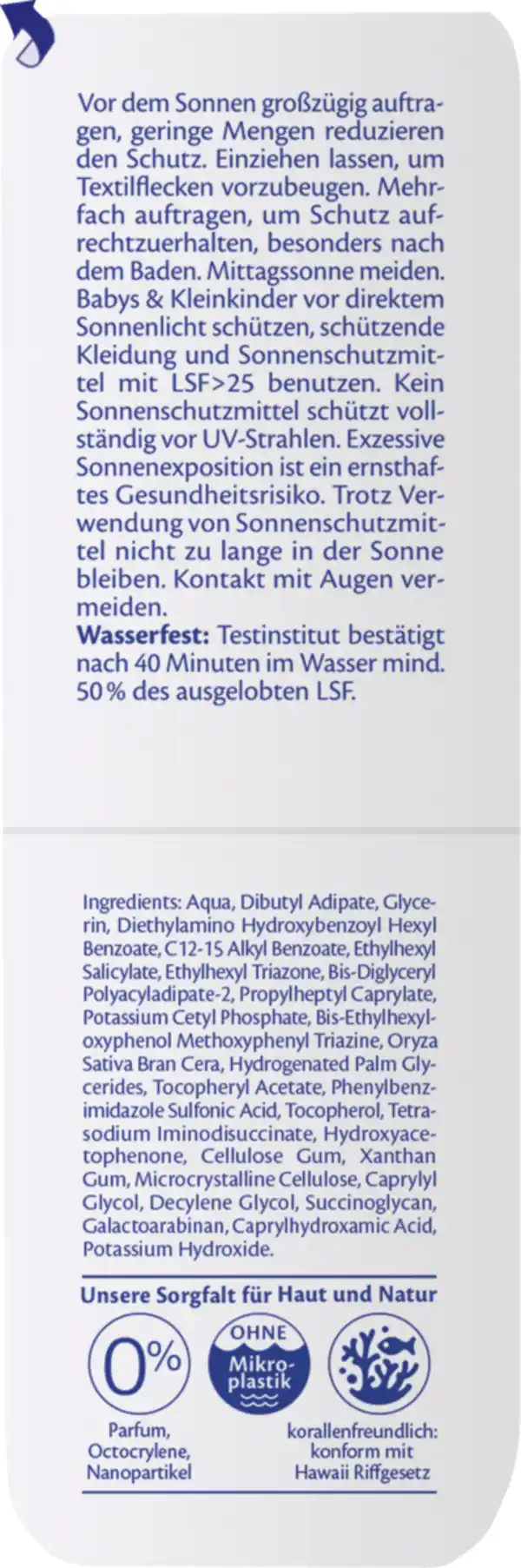 Bild 3 von HiPP Babysanft Sonnengesichtscreme Ultra Sensitiv LSF 50+, 30 ml