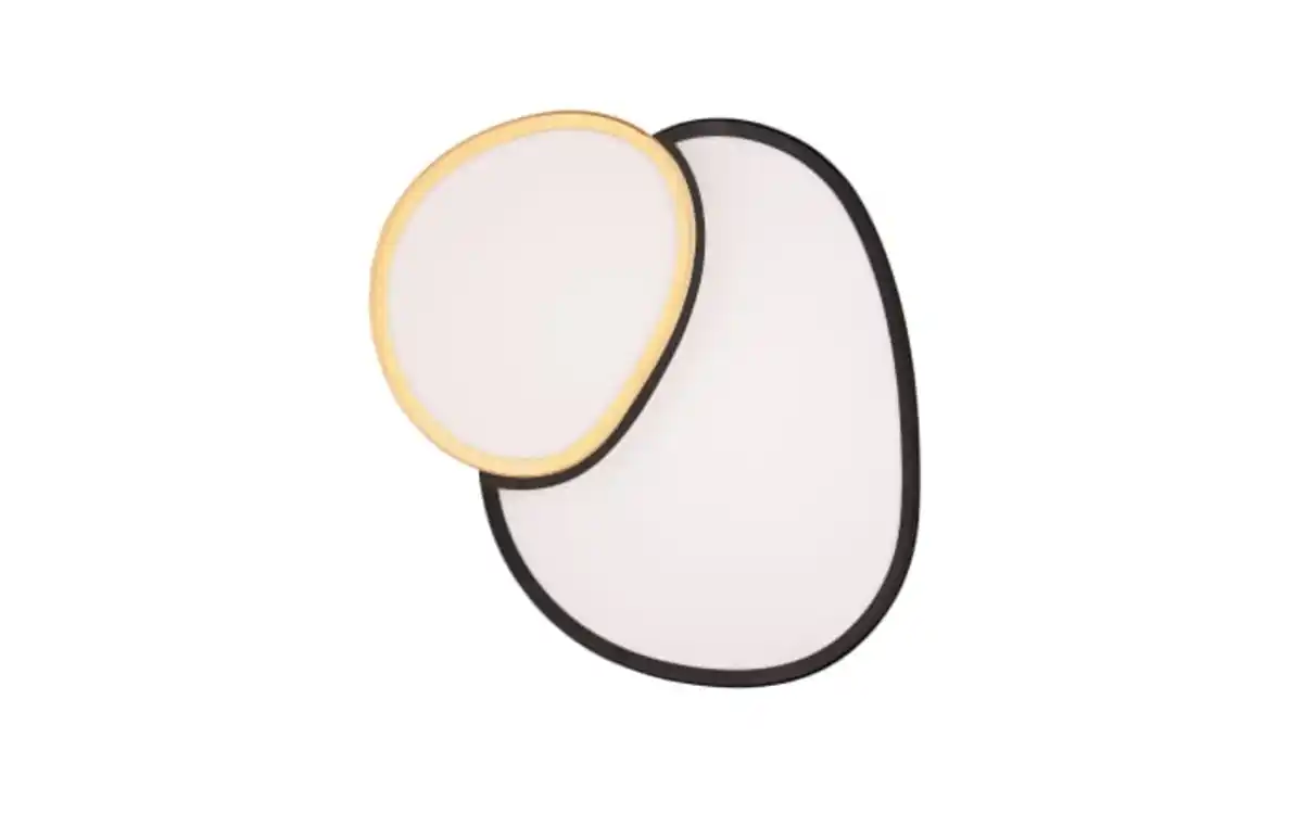 Bild 2 von LED-Deckenleuchte CCT Rise, schwarz/gold, 43,5 cm, inkl. Fernbedienung