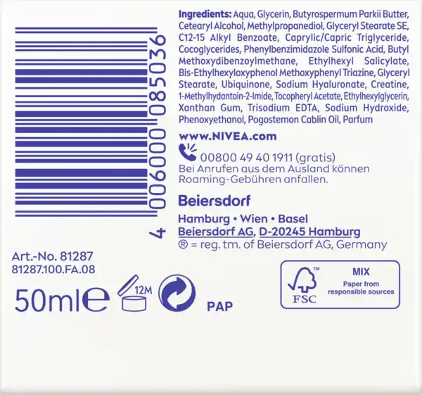 Bild 3 von NIVEA Q10 Anti-Falten Power Straffende Tagespflege LSF 15, 50 ml