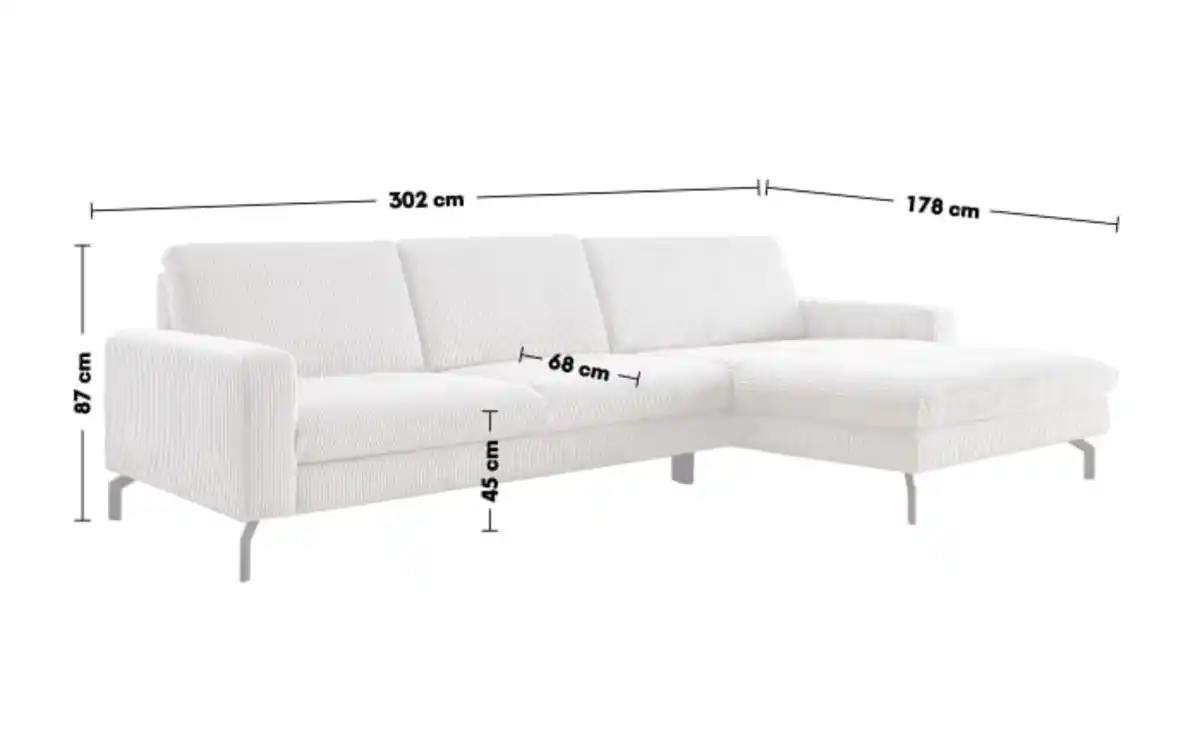 Bild 2 von Megapol - Wohnlandschaft MP-IN20110, grau