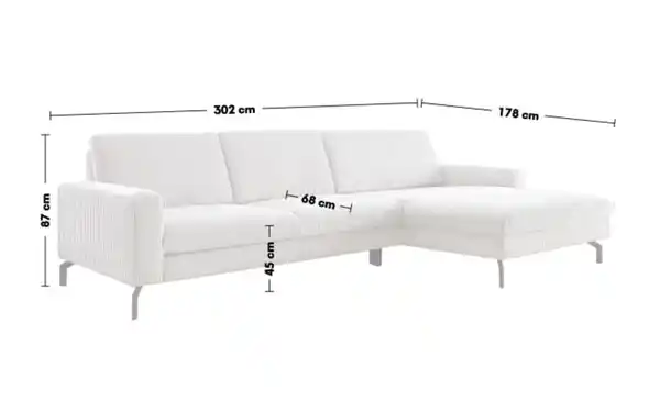 Bild 2 von Megapol - Wohnlandschaft MP-IN20110, grau