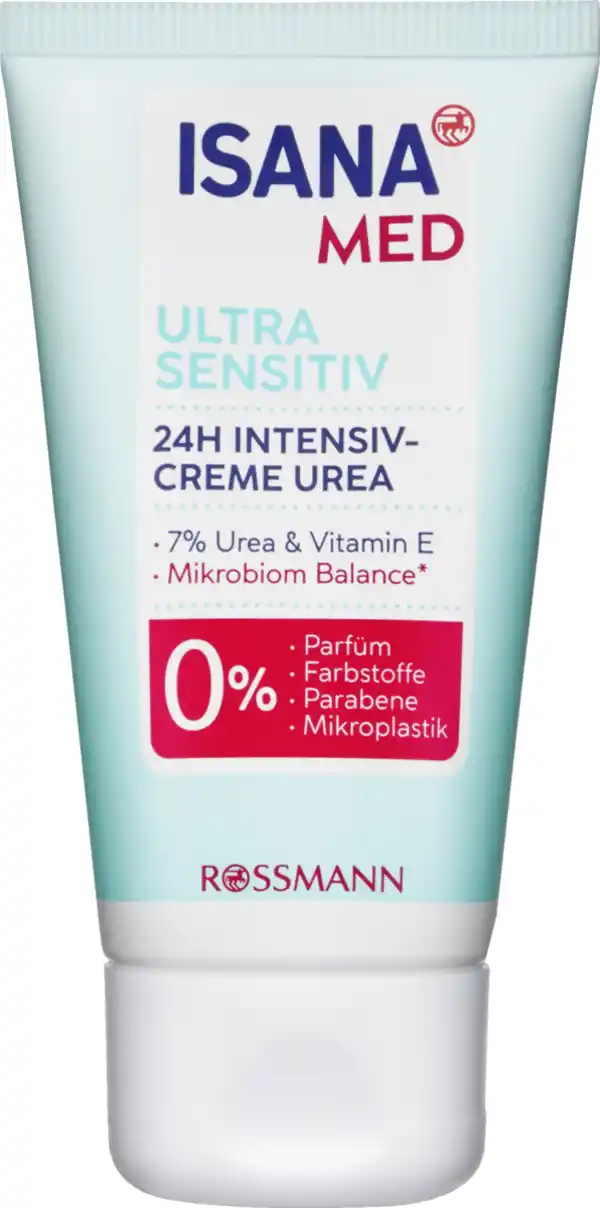 Bild 2 von ISANA MED 24h Intensivcreme Urea ultra sensitiv, 50 ml