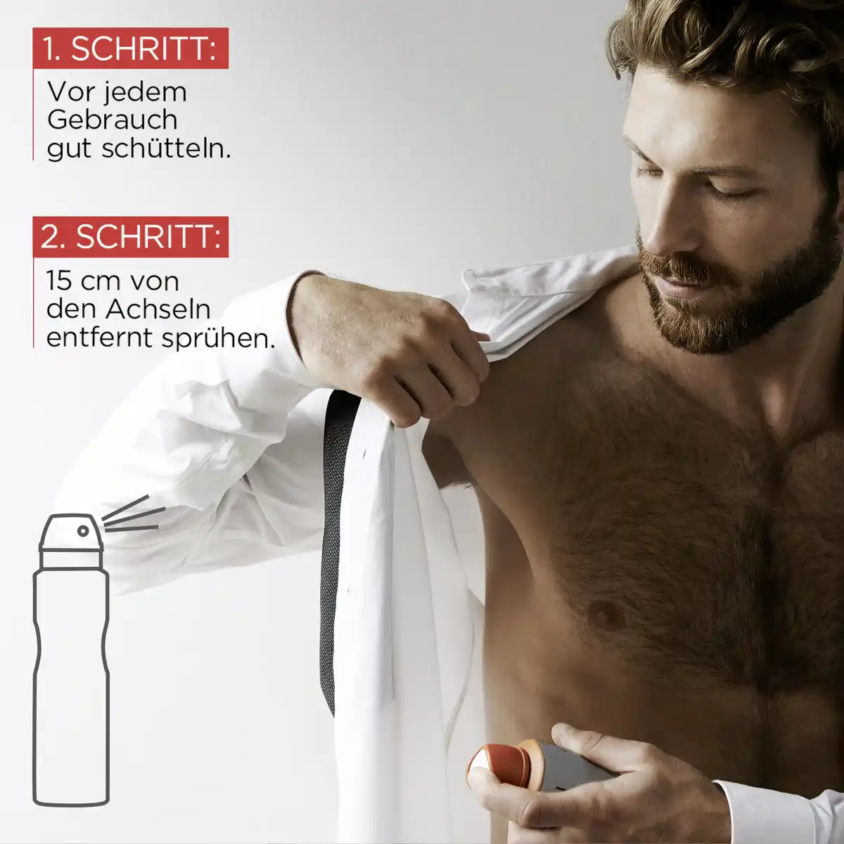 Bild 4 von L’Oréal Paris men expert Deospray Invincible Man 96h Antitranspirant, 150 ml