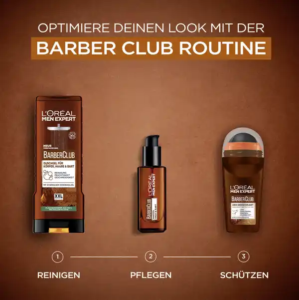 Bild 4 von L’Oréal Paris men expert Deo Roll-on Barber Club Antitranspirant mit holzigem Duft, 50 ml