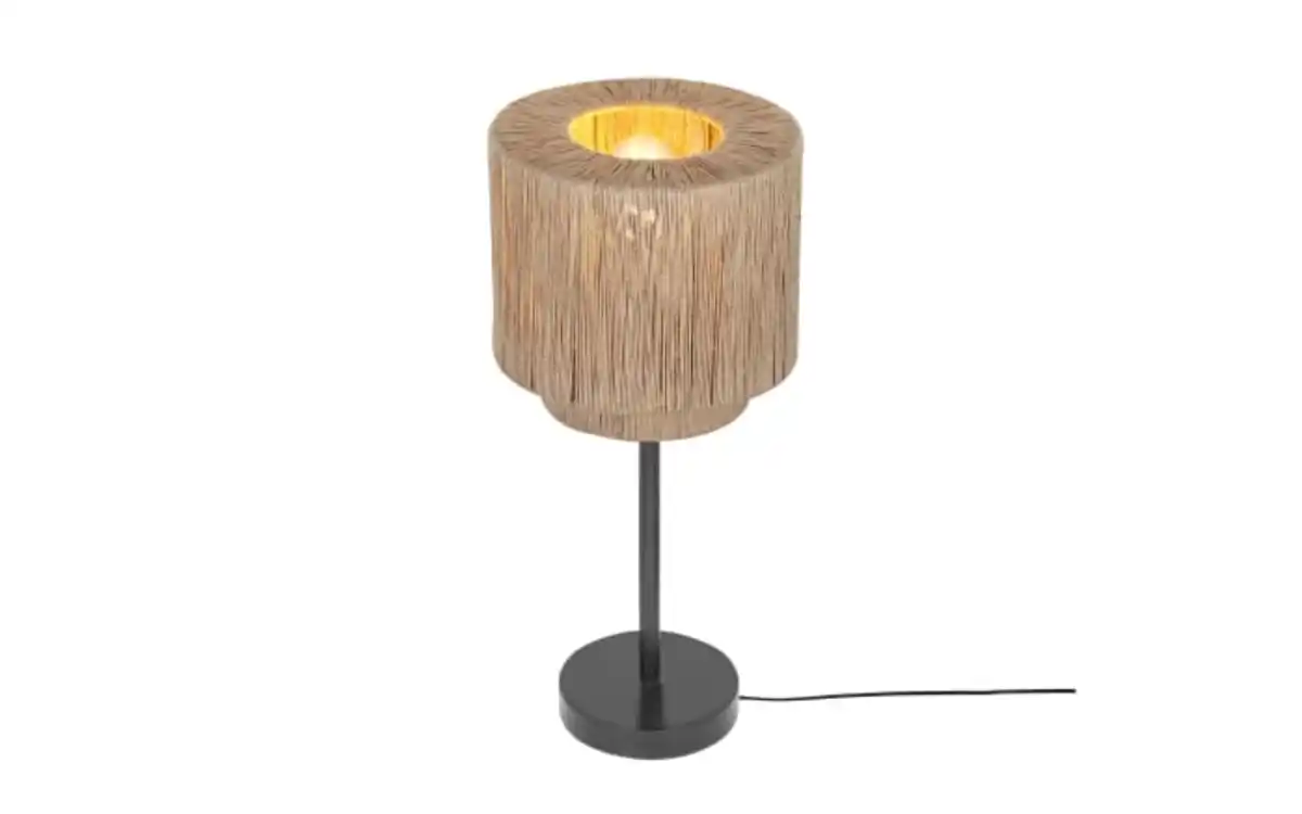 Bild 4 von Tischleuchte Smilla, Jute/schwarz