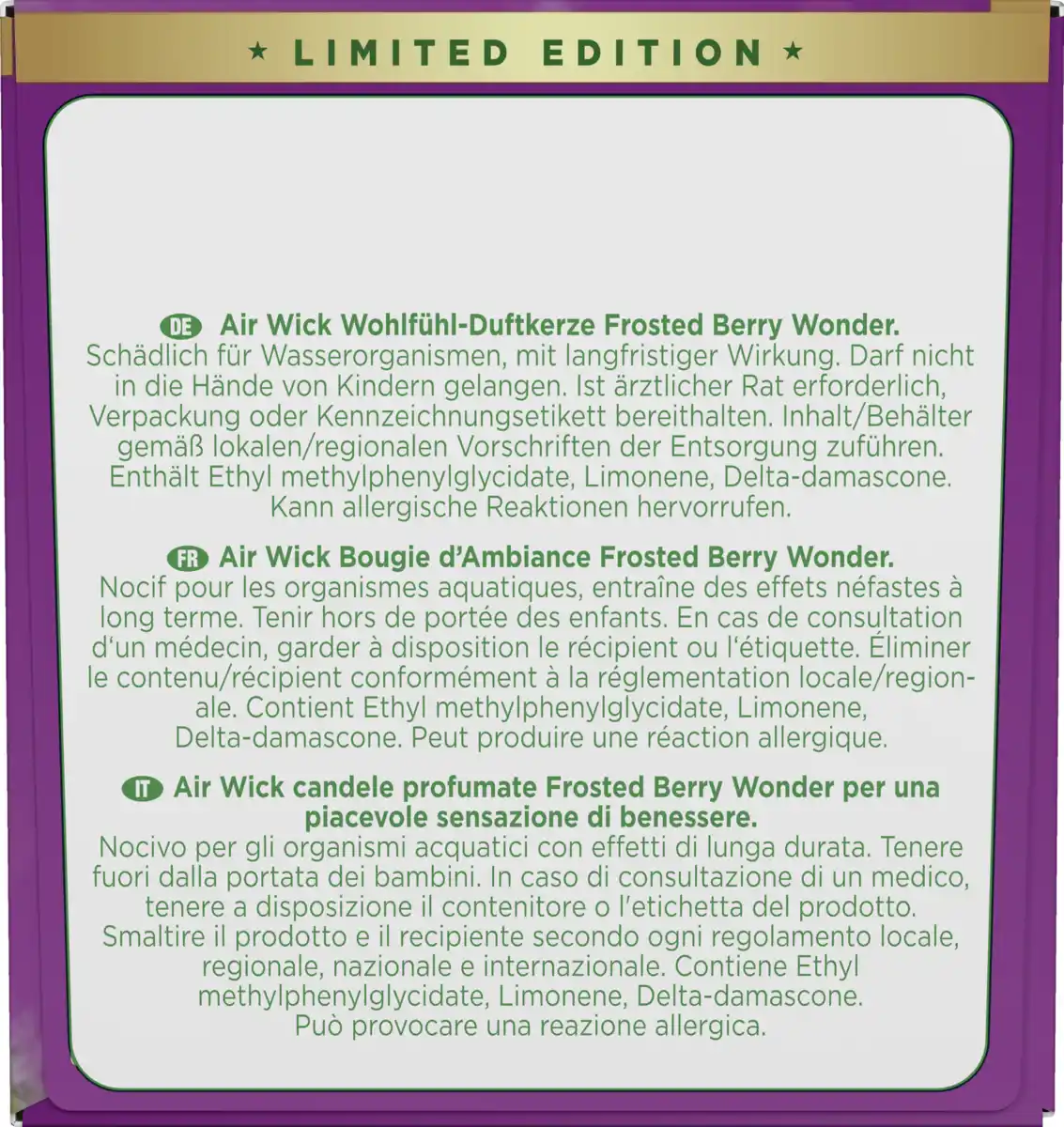 Bild 4 von Air Wick Wohlfühl-Duftkerze Frosted Berry Wonder, 105 g