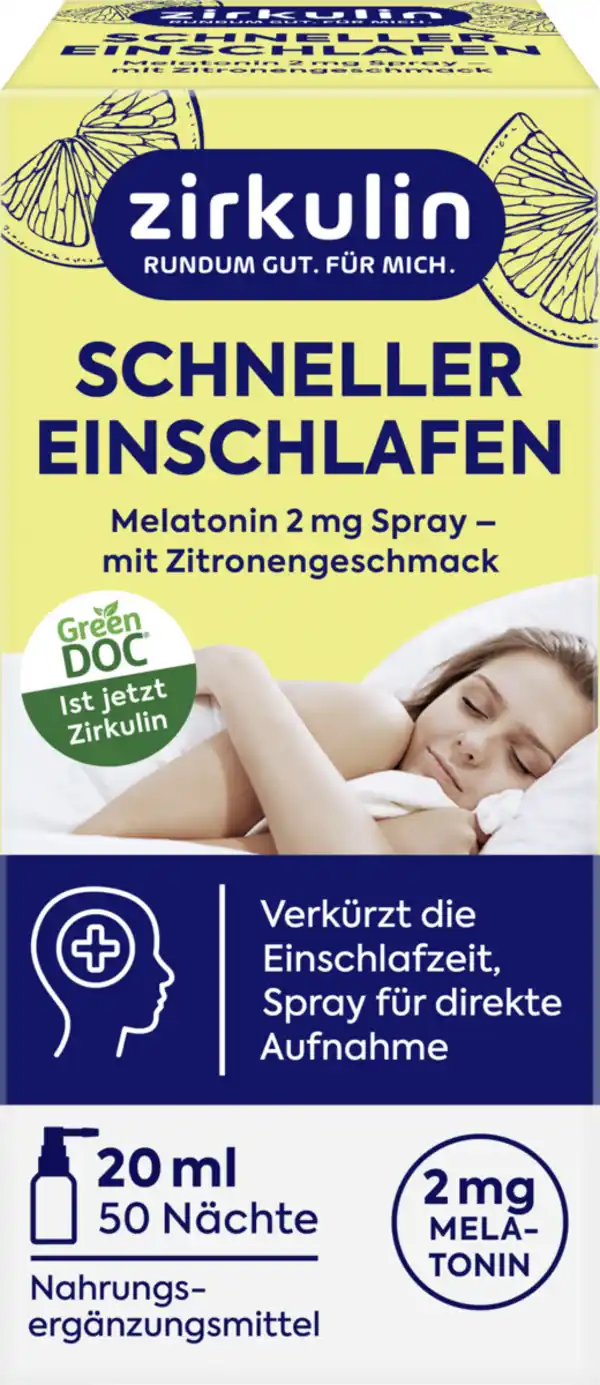 Bild 1 von Zirkulin Schneller Einschlafen Spray, 20 ml