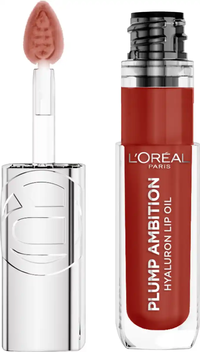 Bild 2 von L’Oréal Paris Plump Ambition Hyaluron Lip Oil 485 Wine o clock, 5 ml