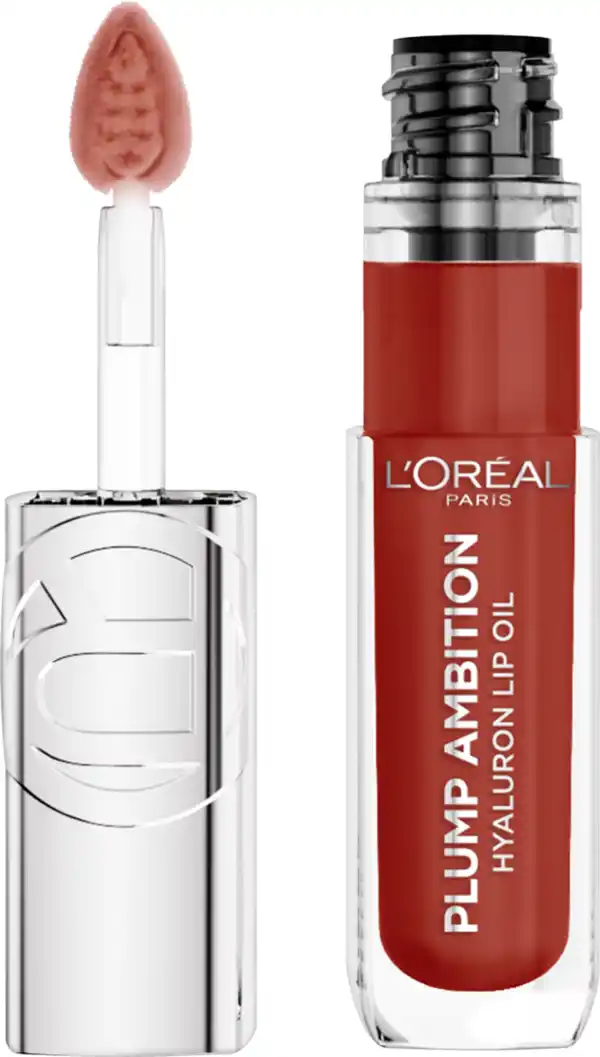 Bild 2 von L’Oréal Paris Plump Ambition Hyaluron Lip Oil 485 Wine o clock, 5 ml