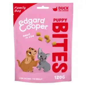 Edgard & Cooper Bites Welpe Ente & Huhn 120 g