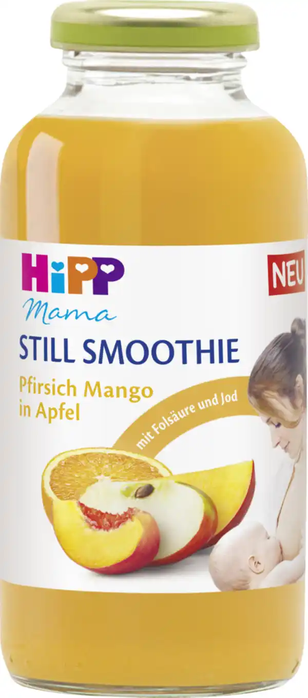 Bild 1 von HiPP Mama Still Smoothie Pfirsich Mango in Apfel, 200 ml