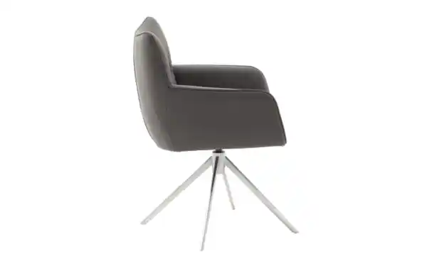 Bild 3 von Armlehnstuhl Limone 2, Leder, anthrazit