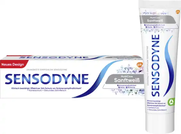 Bild 2 von Sensodyne MultiCare Sanftweiß Zahnpasta, 75 ml