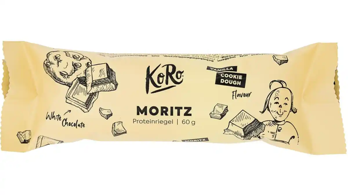Bild 1 von KoRo Moritz Proteinriegel Vanilla Cookie Dough