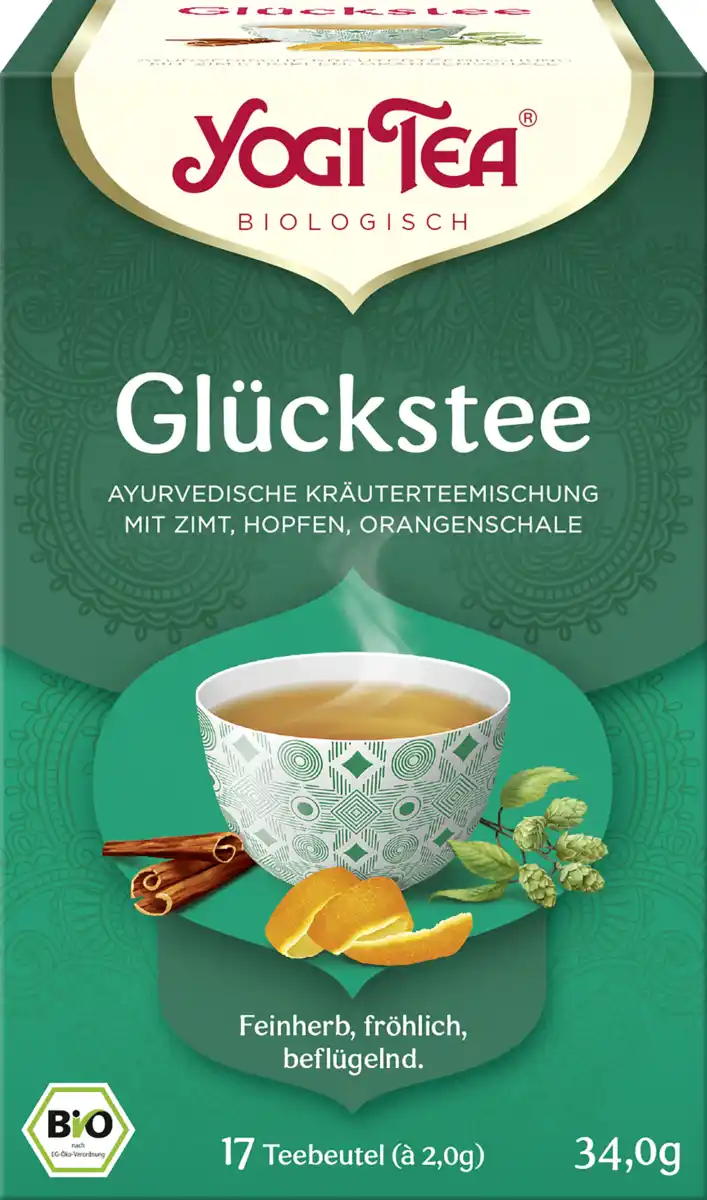 Bild 1 von Yogi Tea Bio Glücks Tee, 34 g