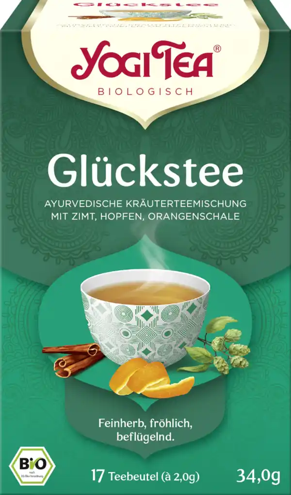 Bild 1 von Yogi Tea Bio Glücks Tee, 34 g