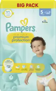 Pampers Premium protection Windeln Gr.5 (11-16kg) Big Pack