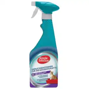 SIMPLE SOLUTION Geruchsentferner Katzentoilette 500ml