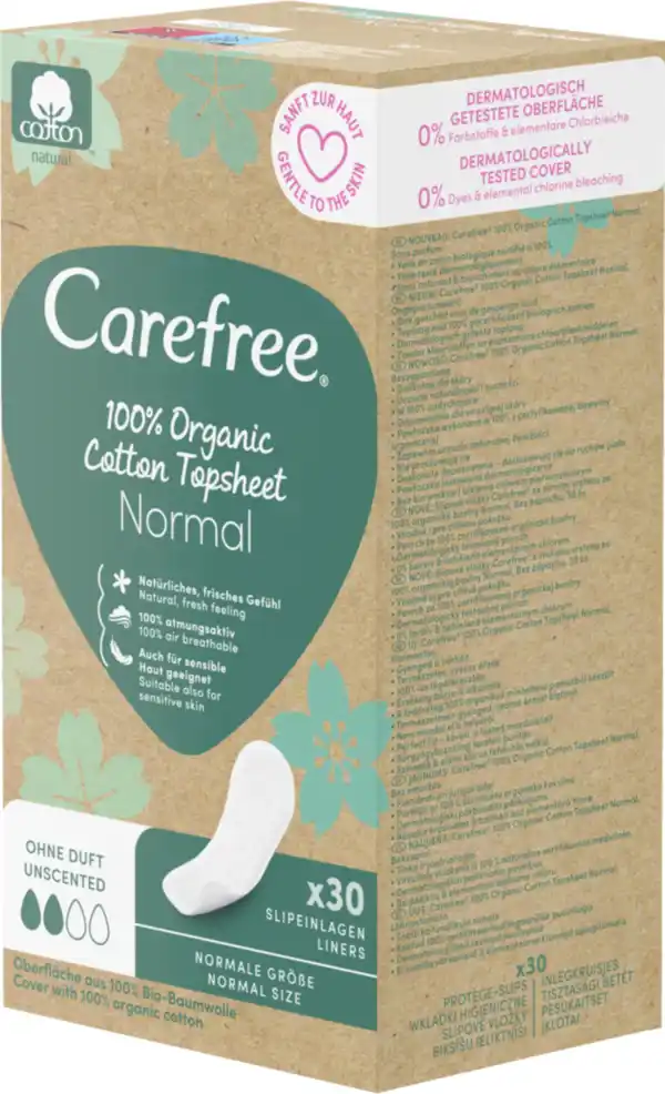 Bild 3 von Carefree Slipeinlagen Organic Cotton Normal
