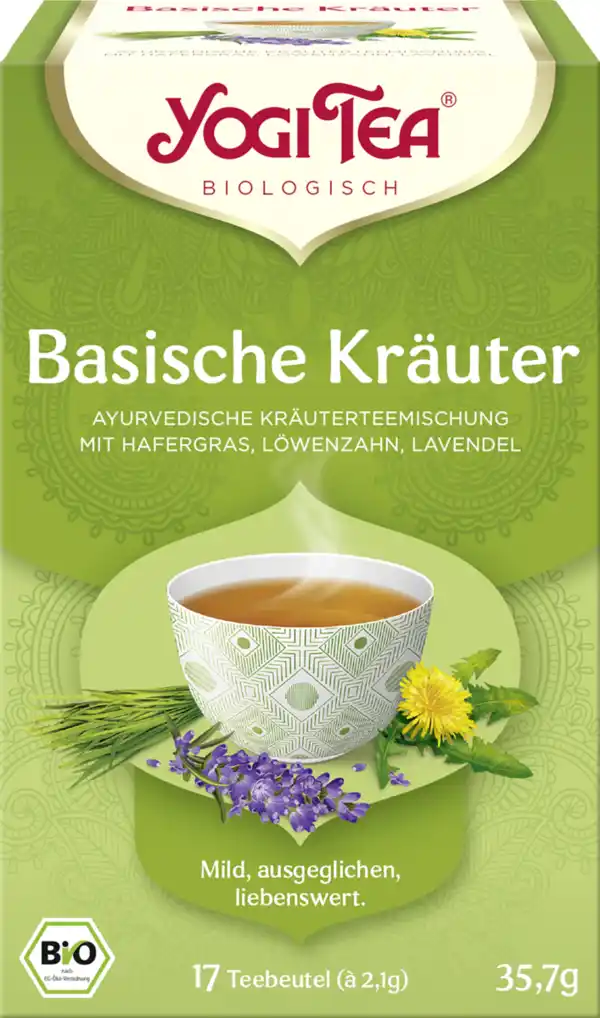 Bild 1 von Yogi Tea Bio Basische Kräuter Tee, 35,7 g