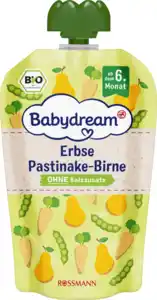 Babydream Bio Erbse Pastinake-Birne, 100 g